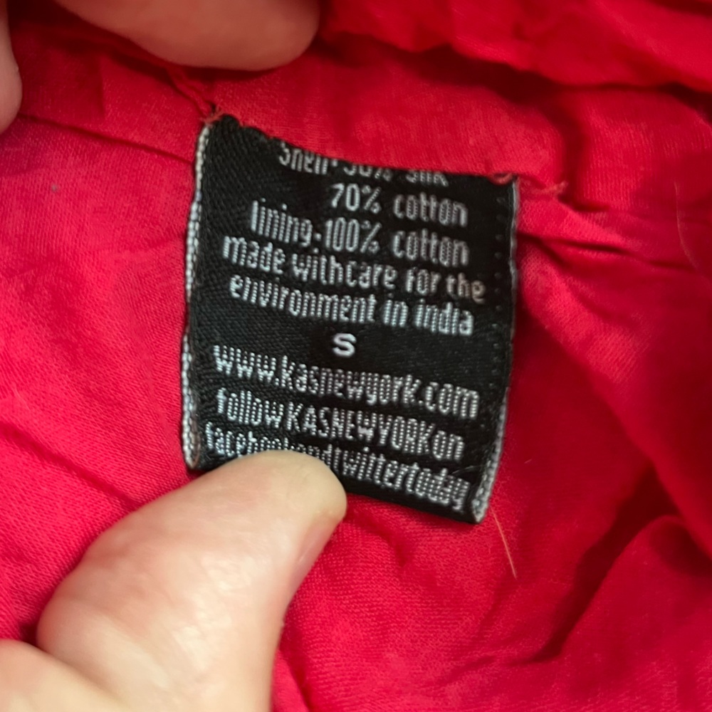 Kas New York long floor length skirt Red Size S - Picture 4 of 5